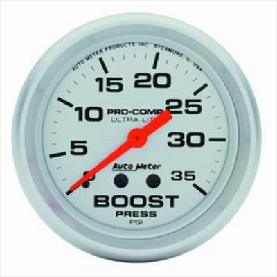 Auto Meter Ultra-Lite Mechanical Boost Gauge - 4404
